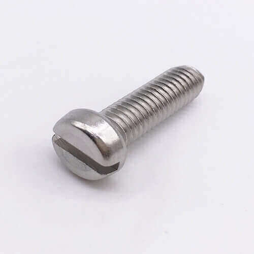 Stainless Steel 304/304L Cheese Head Slotted Screw