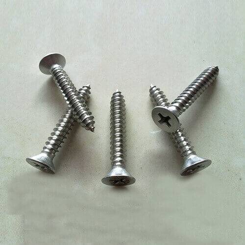 Stainless Steel 321 CSK Phillips Screw