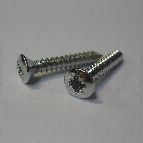 Titanium Gr 2 / Gr 5 CSK Slotted Self Tapping Screw