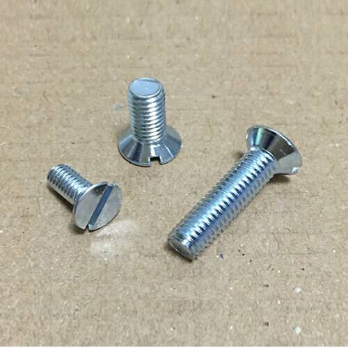 Stainless Steel Slotted flat head Machine Screw