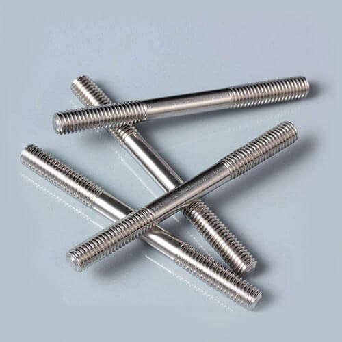 Monel K500 Half Thread Studs